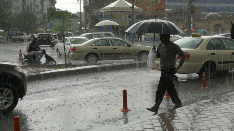 کەشناسى هەرێم: ئەمشەو لە هەولێر و سلێمانى باران دەبارێت